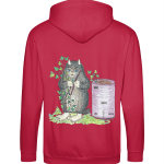 Biserna pošast hoodie z zadrgo